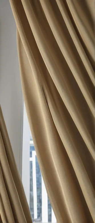 Curtain folds and texture